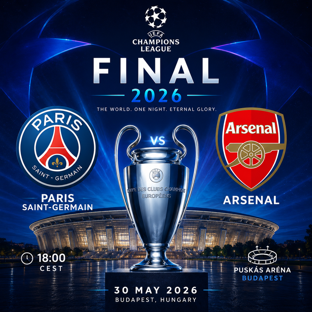 Paris Saint Germain (PSG) vs Arsenal | Champions League Final 2026